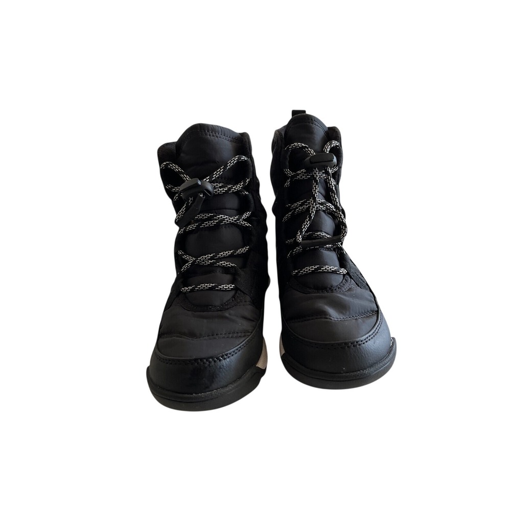 Sorel Whitney II Short Lace Waterproof Winter Boots Black NY3903-010 kids 2